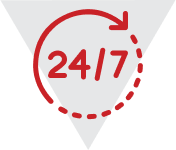 24/7 Service & Support