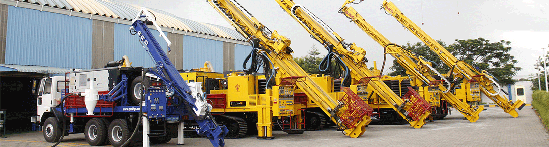 diamond core rigs and RC rigs for surface mineral exploration